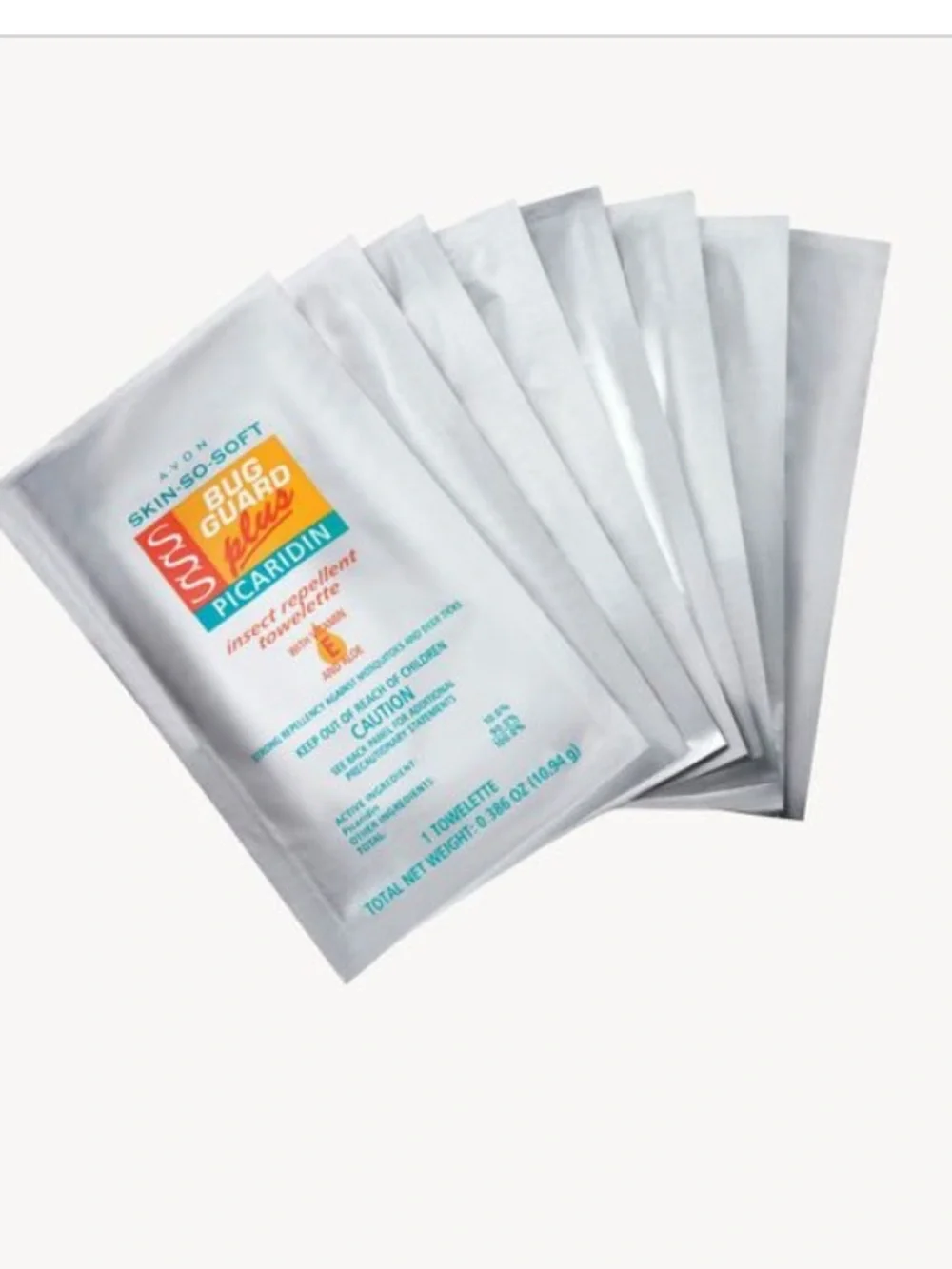 Bug Guard Plus Insect Repellent Wipes - pack of 8